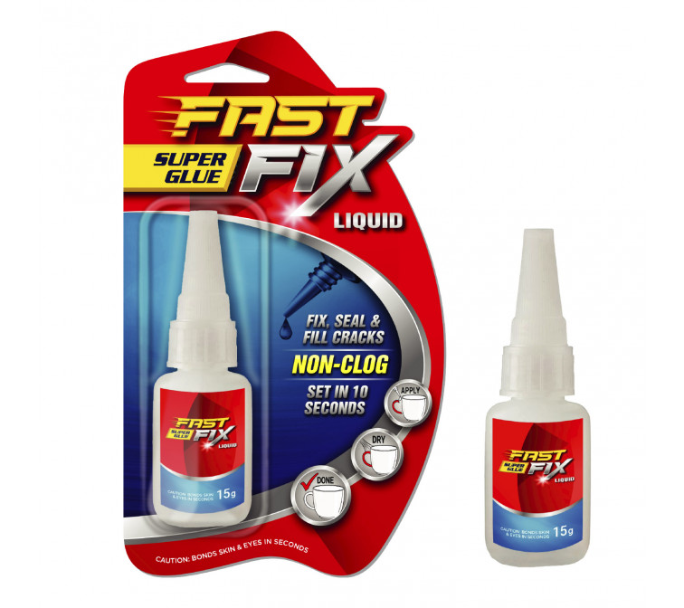 Fast Fix Liquid Super Glue (Bottle) Wholesale
