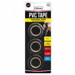 PVC 3pk Black Tape