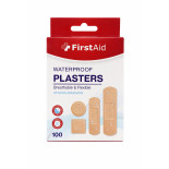 First Care Waterproof Plasters (Pack of 100)