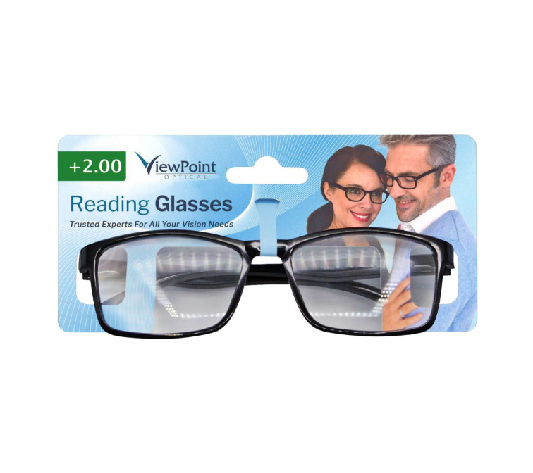 Wholesale +2.00 Reading Glasses (Unisex)
