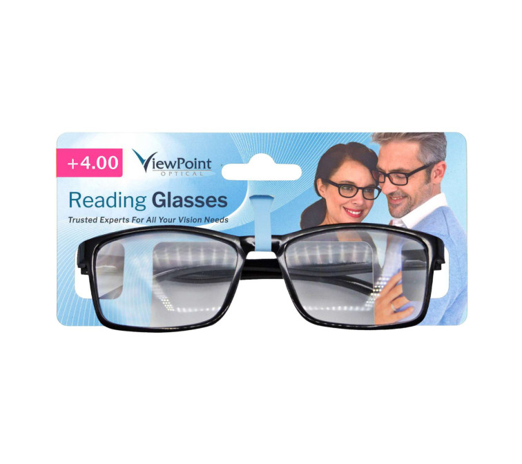 Wholesale +4.00 Reading Glasses (Unisex)