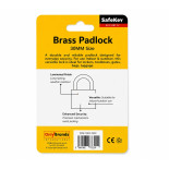 Brass Padlock 30mm