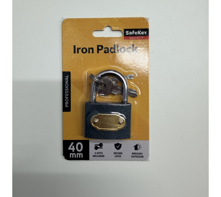Wholesale Padlock Cast Iron, 40mm