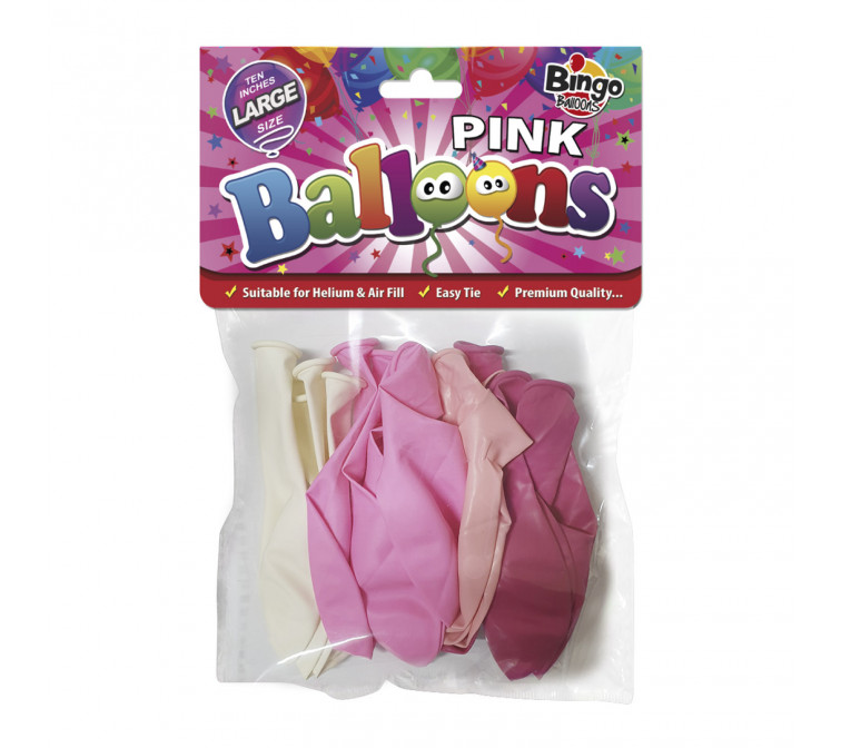 Pink Balloons 16 pack