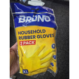 Brund Household Rubber Gloves, Pack of 2, Medium