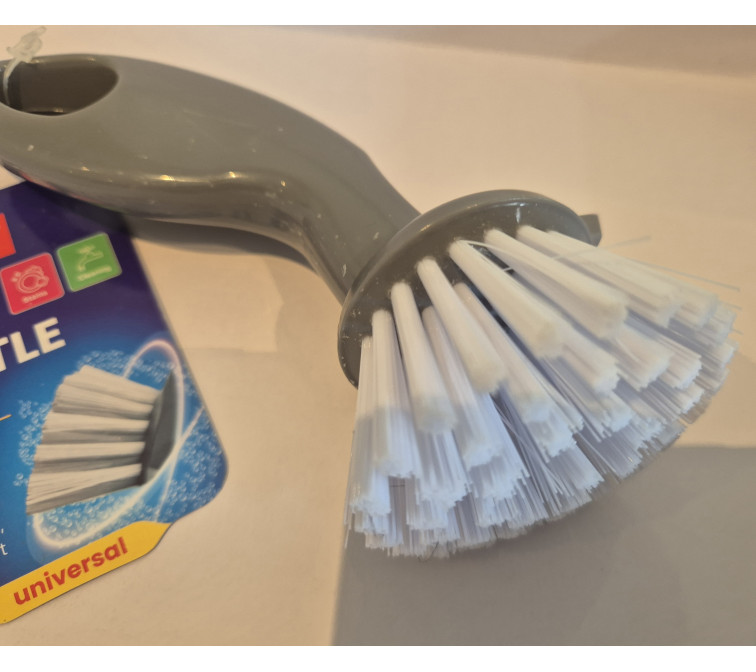 Small Stiff Dish Brush