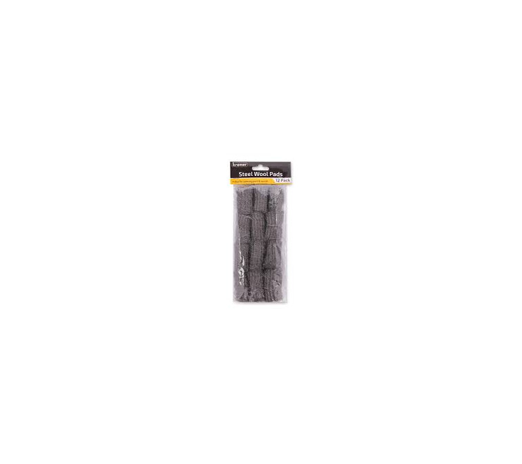 *** 12pk steeel wool pads