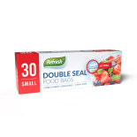 Food Bags Double Press - 30PK SMALL
