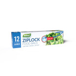 Food Bags ZIP LOCK - 15PK SMALL