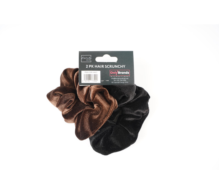 2PK HAIR SCRUCHY