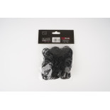 BLACK HAIR RUBBER BANDS