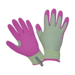 Brund Safe PU Work Gloves (Red Nitrile, Size 8)