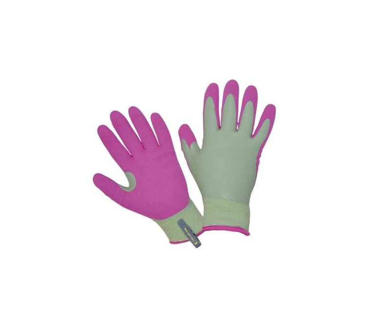 Brund Safe PU Work Gloves (Red Nitrile, Size 8)